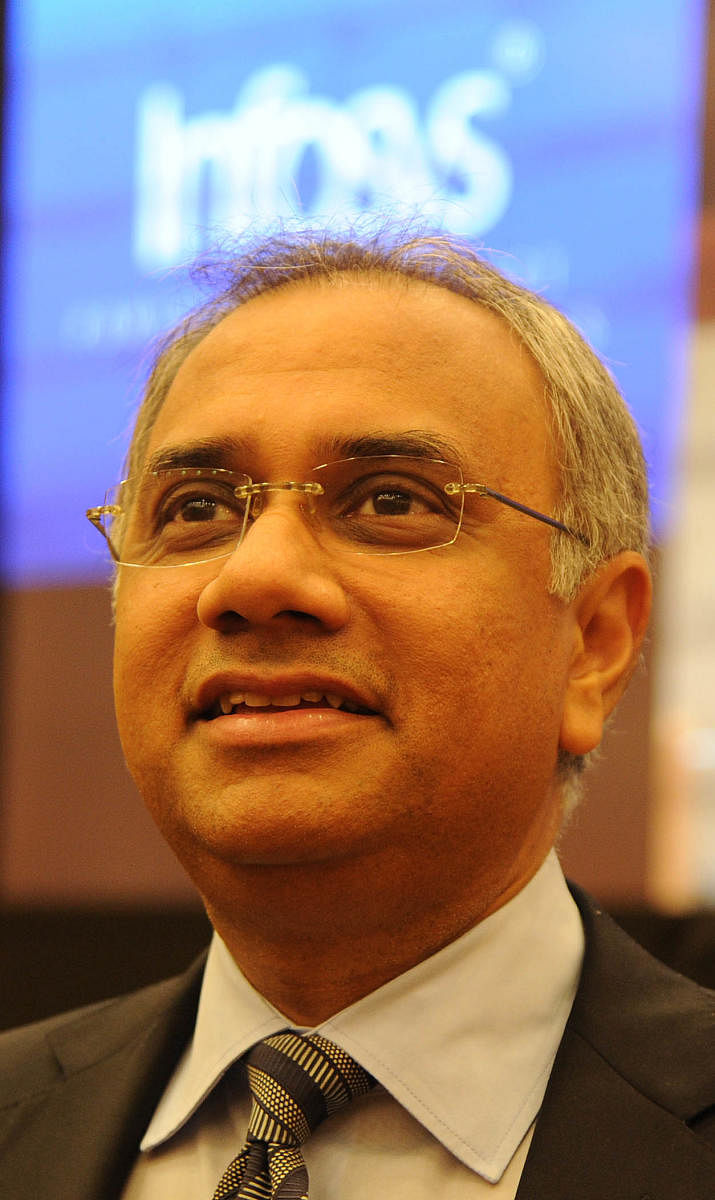 Infosys CEO Salil Parekh said he will lay out strategic priorities for the company by April, for which a review is currently underway.