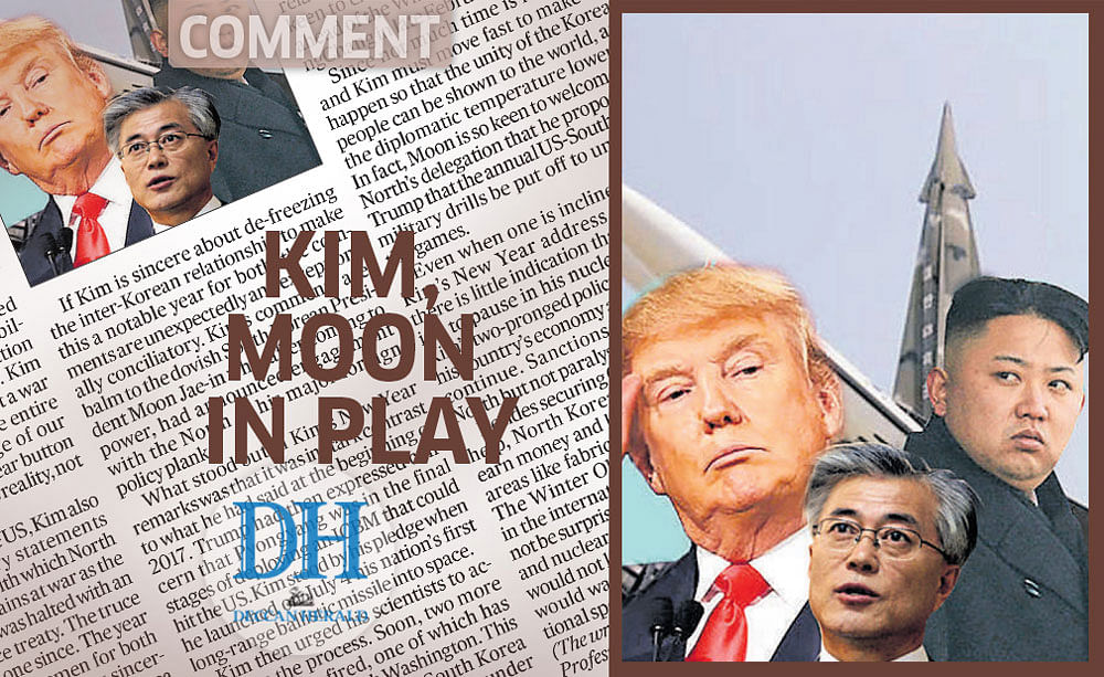 Kim, Moon in play