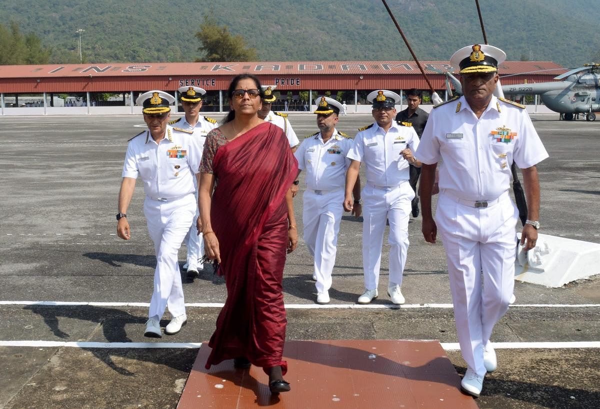 Defence Minister Nirmala Sitharaman had visited Karwar Naval Base on December 28, 2017, when the landlosers appraised her of the delay in paying compensation.