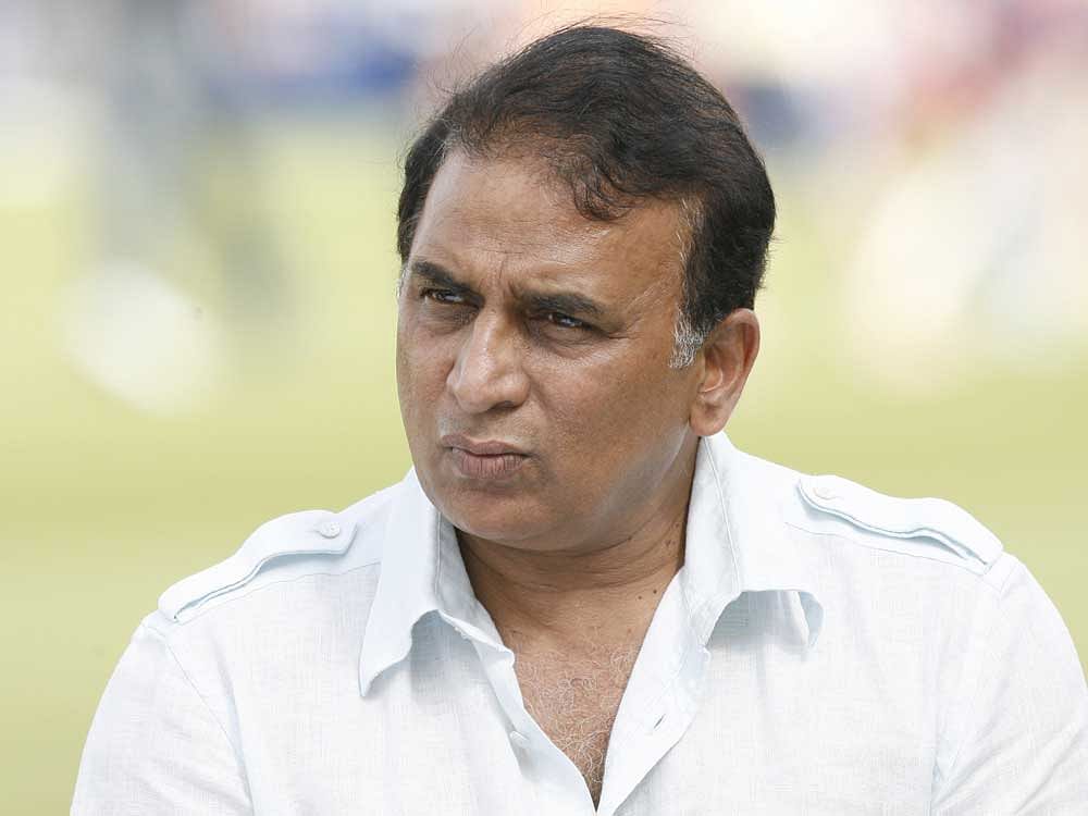 Gavaskar questioned the team selection for the second India vs South Africa Test, pointing that Dhawan's head was always on the chopping block. DH file photo.