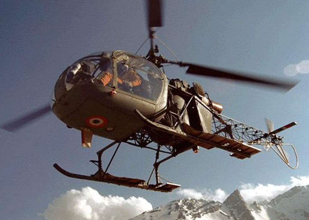 While the search is on for the remaining one person, the ill-fated Chopper's VDR too has been recovered, ONGC said in a statement. PTI file photo for representation.