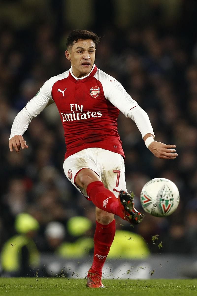 Arsenal's Alexis Sanchez looks set to join rivals Manchester United. AFP