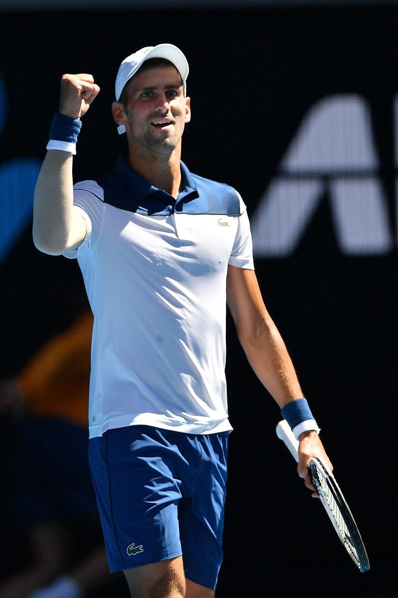 Djokovic makes dashing return; Federer shines