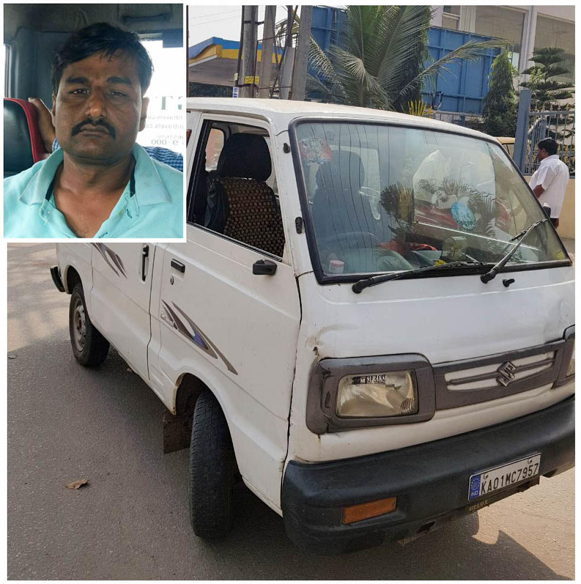 The HSR Layout police arrested a chain snatcher, Soma alias Somashekhar, a resident of Anekal who was roaming in his Maruthi, in Bengaluru. Dh photo