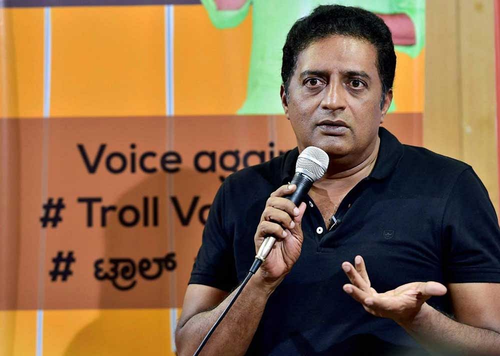 Prakash Raj. PTi file photo