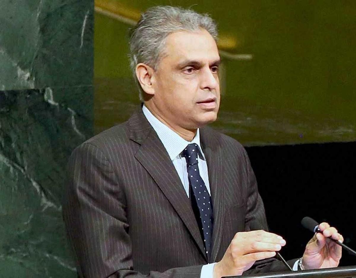 Indian Ambassador to the UN Syed Akbaruddin told the Security Council it is India's vision that Afghanistan regain its place and New Delhi remain committed to work closely with its regional and international partners to bring peace, security, stability and prosperity in Afghanistan. PTI file photo