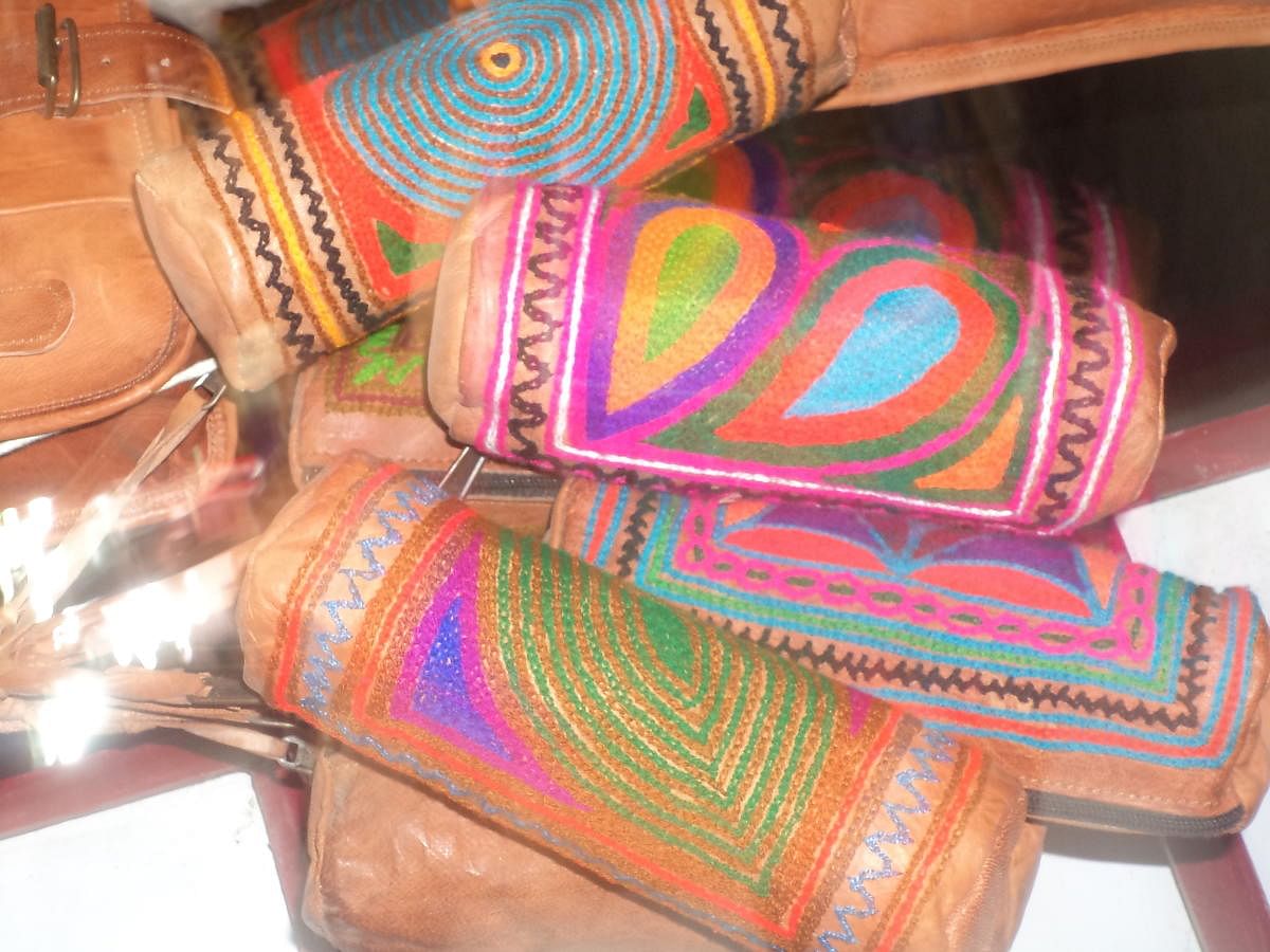 Leather craftwork of RajasthanPhoto by author
