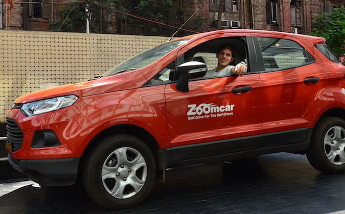 Zoomcar, the self-drive car-sharing company with a presence in 27 cities in India, on Wednesday said  the company turned EBITDA (Earnings before interest, tax, depreciation and amortization (EBITDA) profitable by  December 2017. Picture courtesy Twitter
