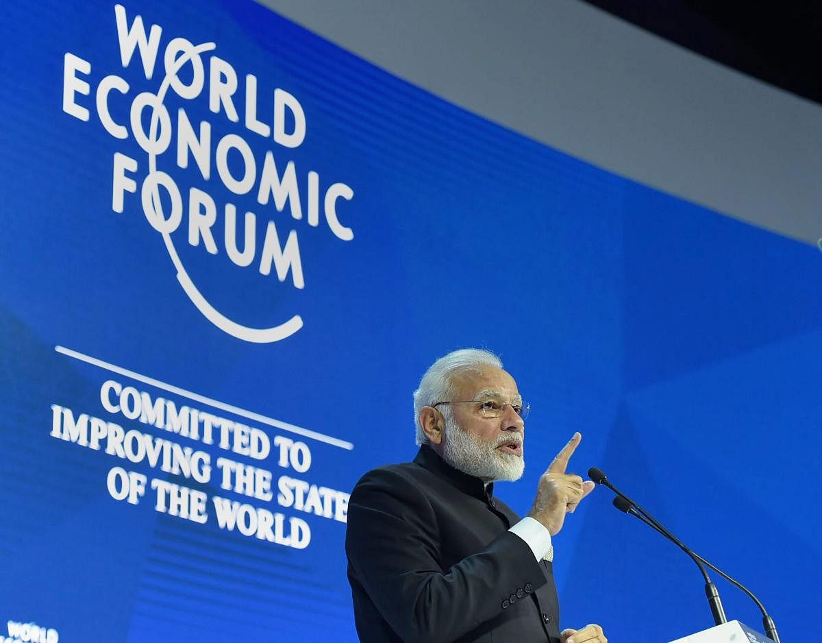 China praises Modi's speech at Davos opposing protectionism