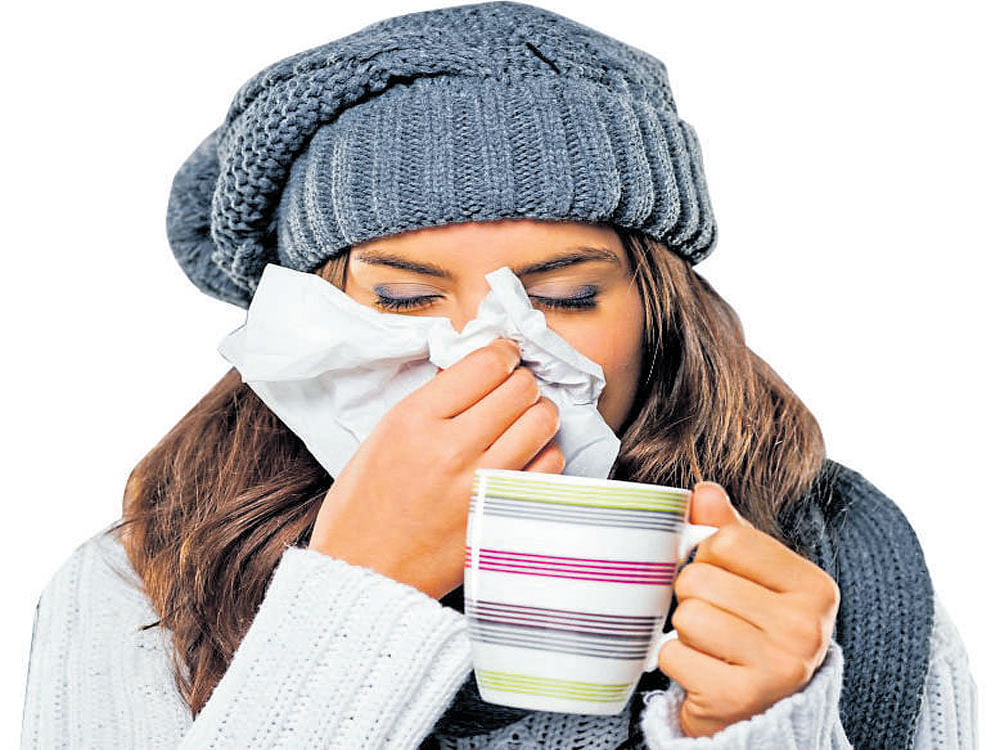 The first week of a flu is a high-risk time, with a six-fold increase in the possibility of experiencing a heart attack. representative image.