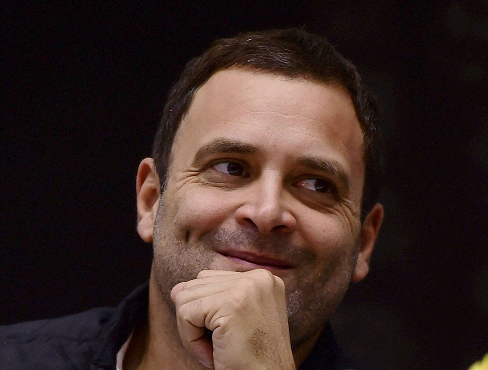 Rahul Gandhi watches R-Day parade from sixth row, Congress cries foul