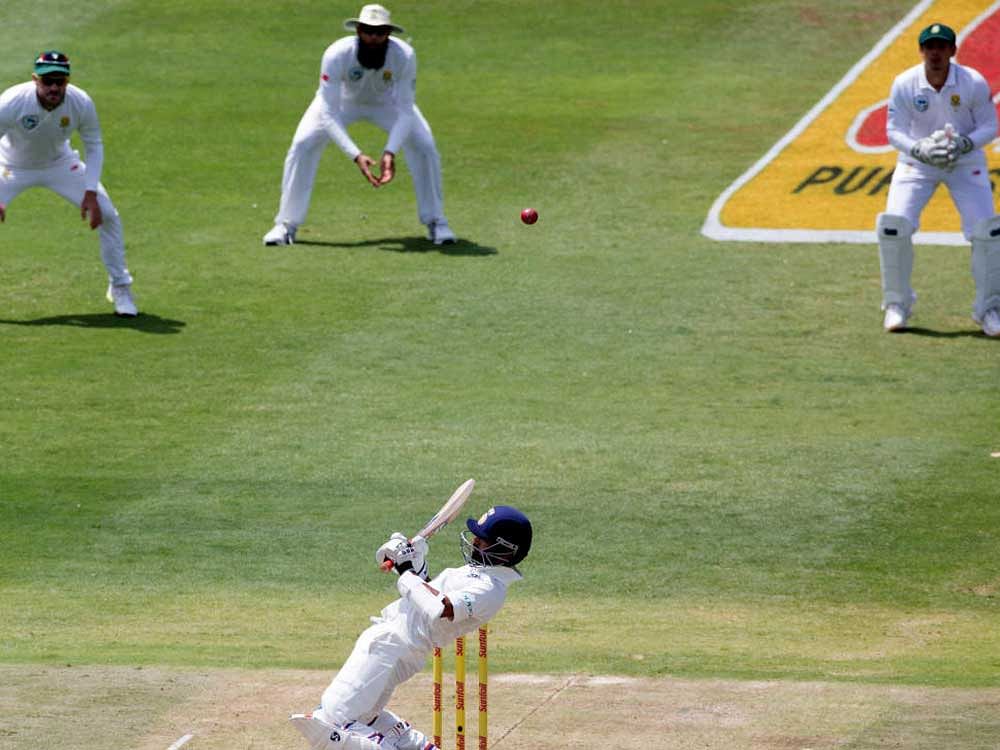 The dangerous batting conditions prevailed when India batted as several of their batsmen took blows in their bodies during the day but play was never halted. Reuters Image for Representation