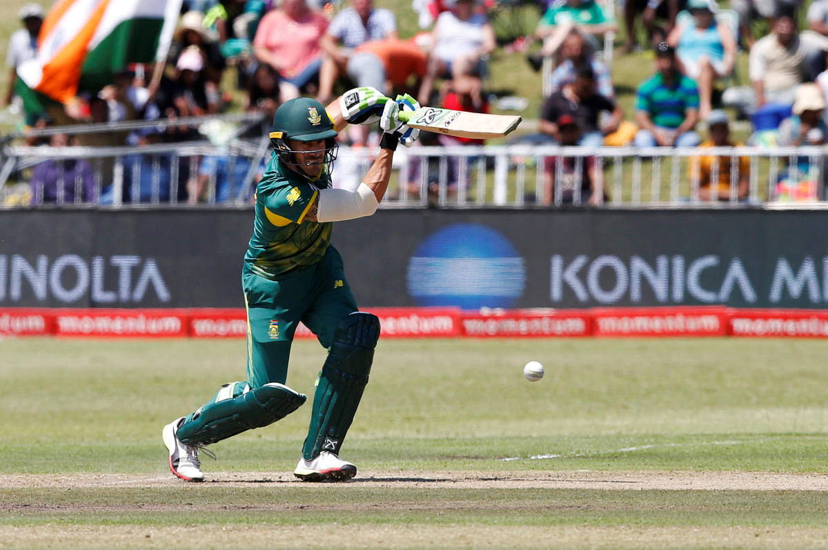 MISSING OUT After AB de Villiers was ruled out for three ODIs, South Africa suffered another blow when skipper Faf du Plessis was ruled out of the remainder of the limited overs series. Reuters
