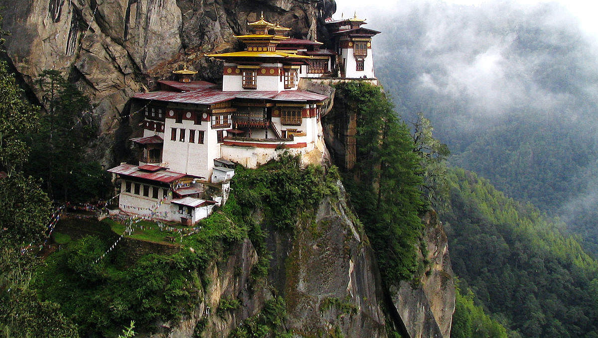 Taktsang Monastery or Tiger's Nest.