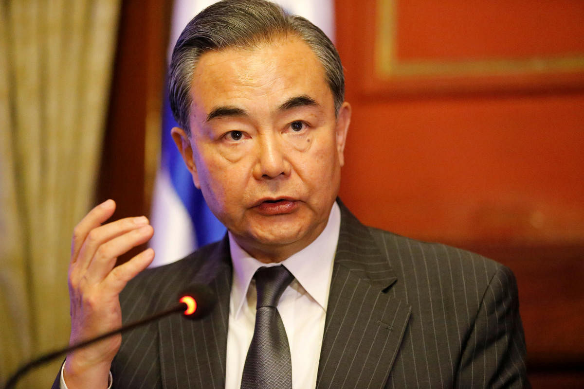 Chinese Foreign Minister Wang Yi. Reuters file photo