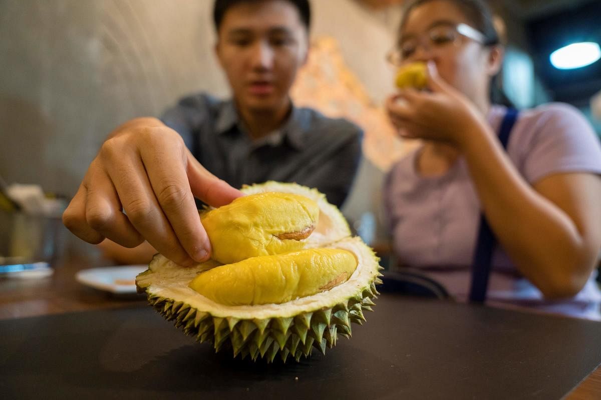Durian-themed cafe getswinning combination