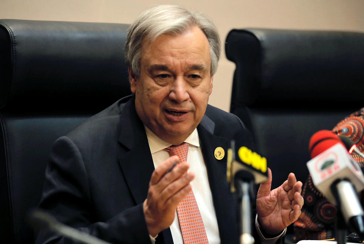 U.N. Secretary General Antonio Guterres. Reuters file photo
