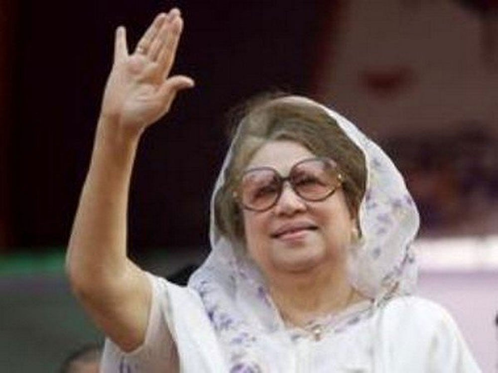 Khaleda Zia. Twitter/ANI.