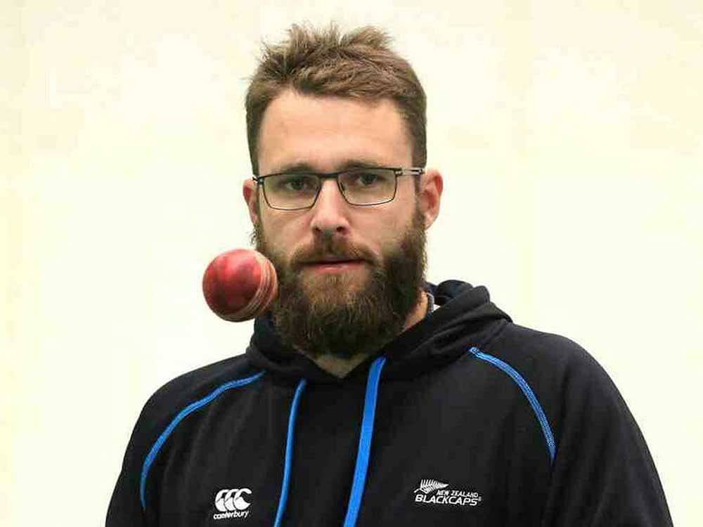 Former New Zealand captain Daniel Vettori, image courtesy Twitter/Mohsin Ahmed &#8207;