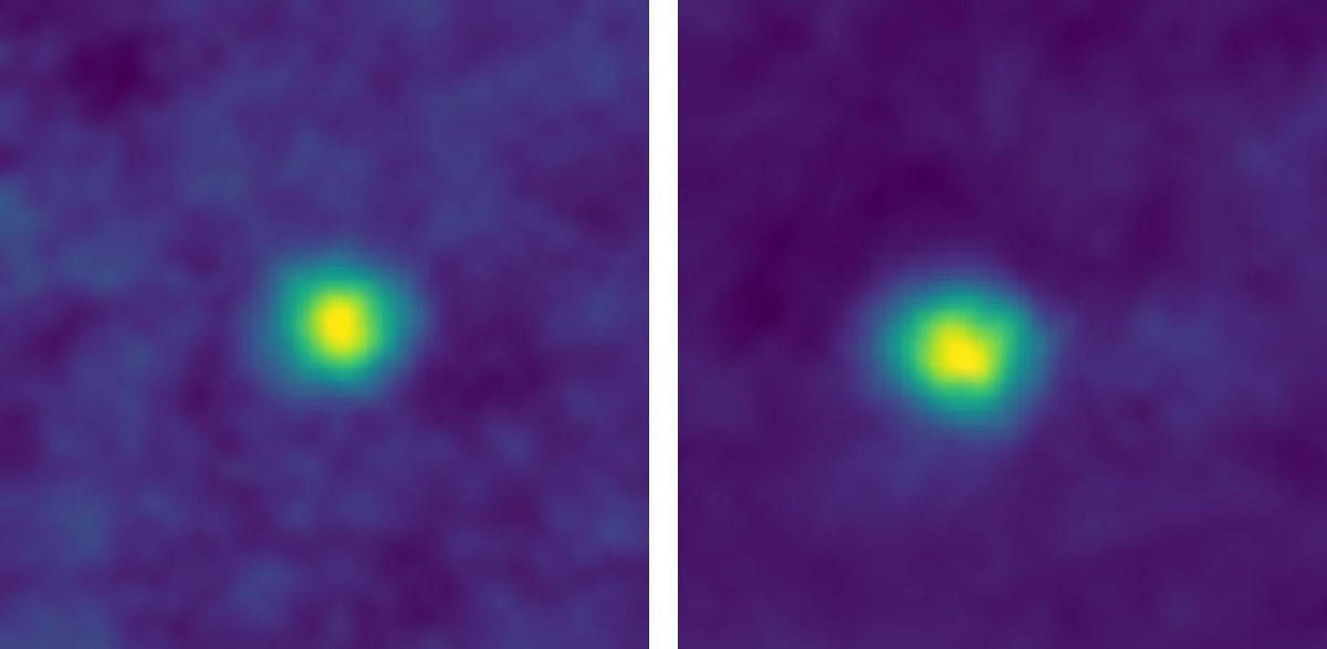 NASA's New Horizons probe has captured the farthest images from Earth by a spacecraft, surpassing Voyager 1's record of clicking a picture when it was 6.06 billion kilometres away from our planet. Picture courtesy NASA