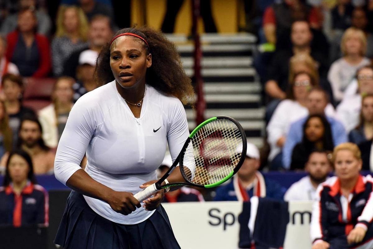 Serena loses on return