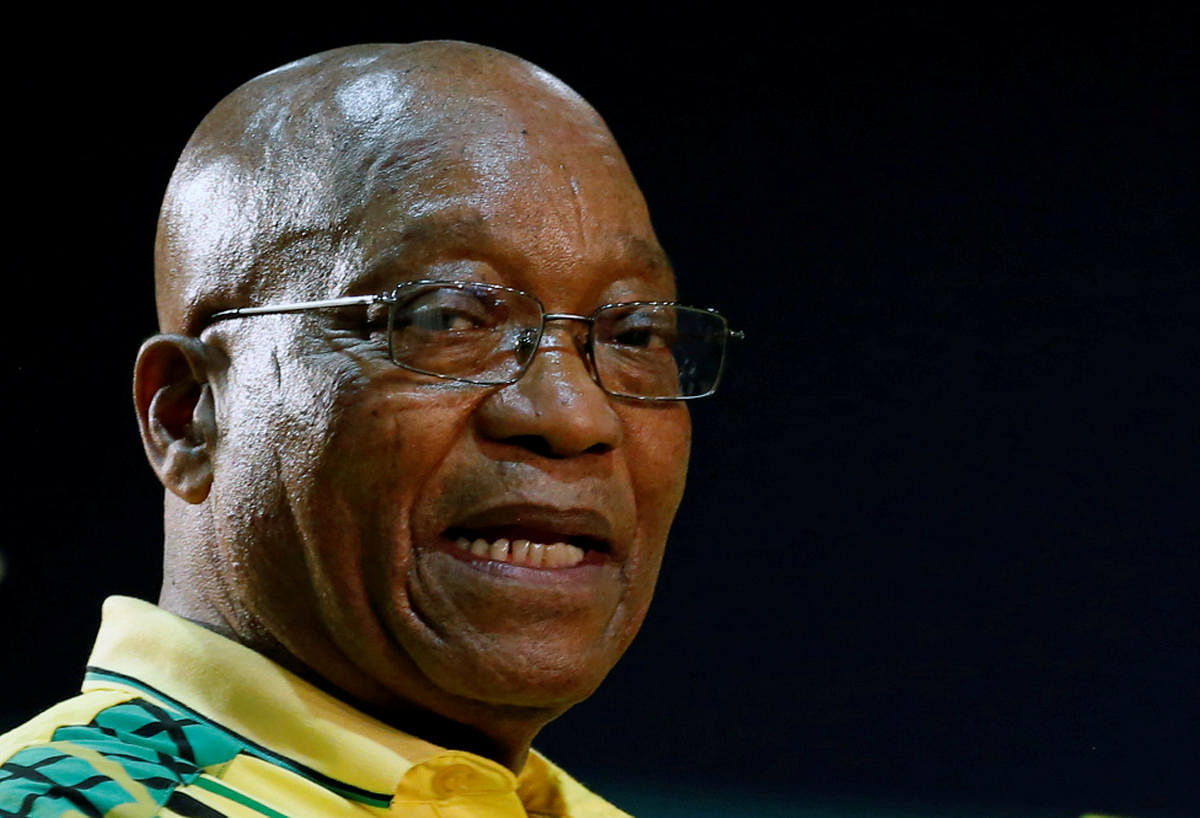 President of South Africa Jacob Zuma. REUTERS FILE PHOTOS