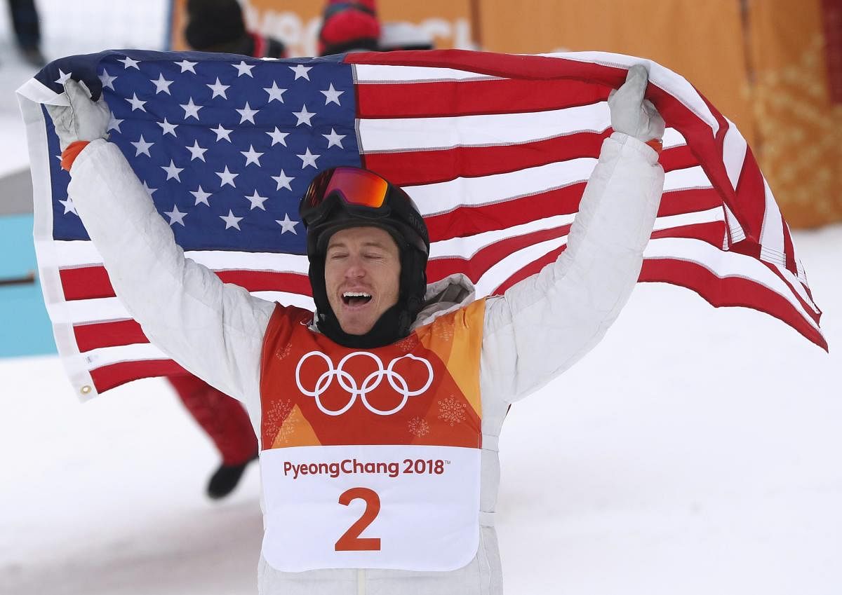 Snowboard legend White wins USA's 100th Winter Olympic gold