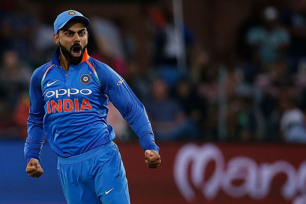 CHARGED UP India captain Virat Kohli said his team will look to be even stronger keeping the 2019 World Cup in mind. AFP