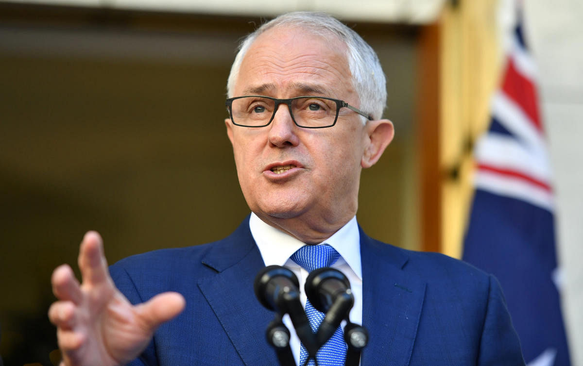 Australian Prime Minister Malcolm Turnbull. REUTERS
