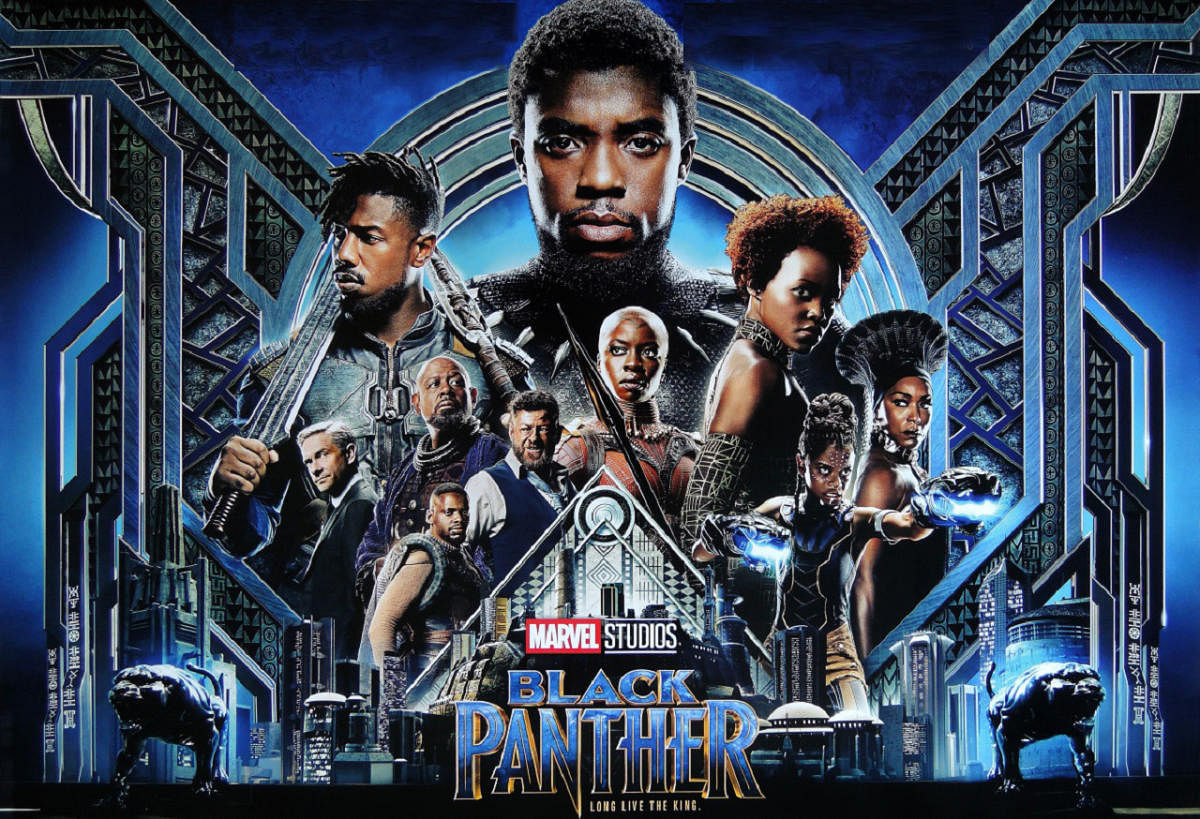 A poster of Black Panther.