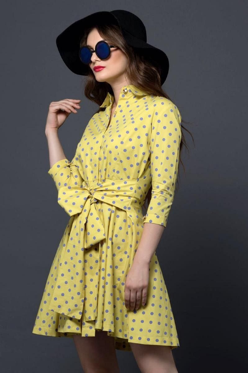 Classic polka dots continue to reign