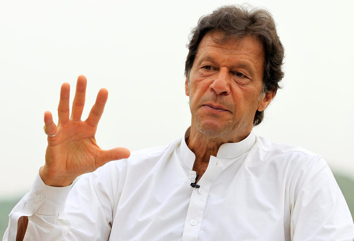 Imran Khan, chairman of the Pakistan Tehreek-e-Insaf (PTI) political party. Reuters file photo.