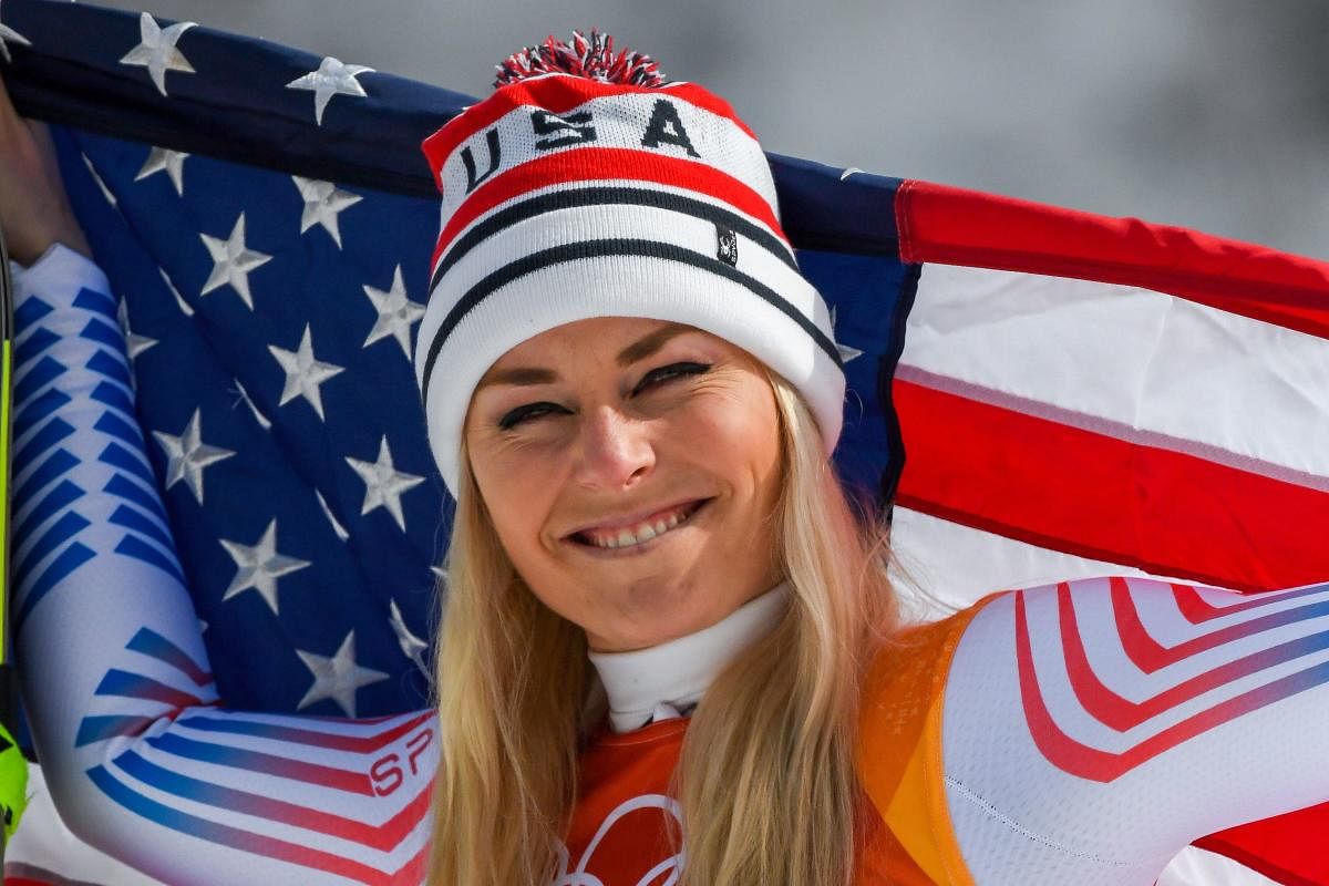An emotional Lindsey Vonn signed off from her Olympic downhill career with a bronze on Wednesday