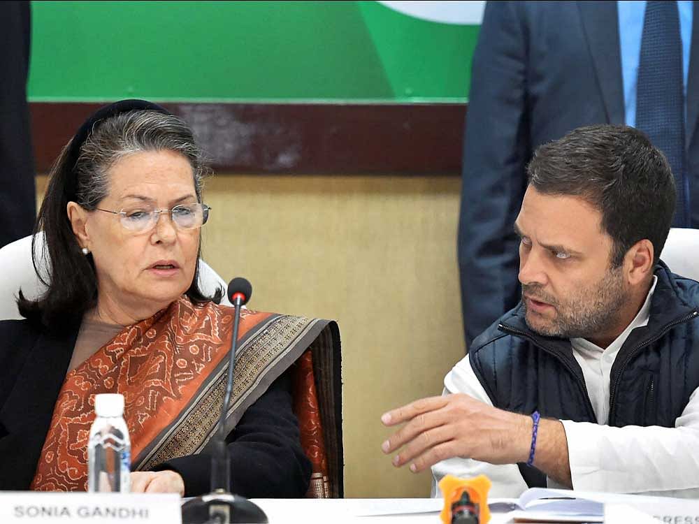 Addressing a meeting of the Congress party in Parliament earlier this month, leader Sonia Gandhi had said she would work with like-minded parties to ensure BJP's defeat in the next general elections. PTI File Photo