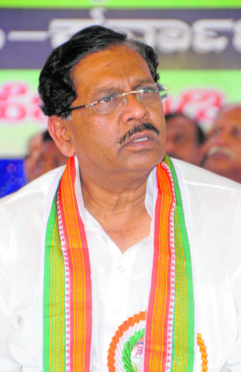 Karnataka Pradesh Congress Committee (KPCC) president G Parameshwara