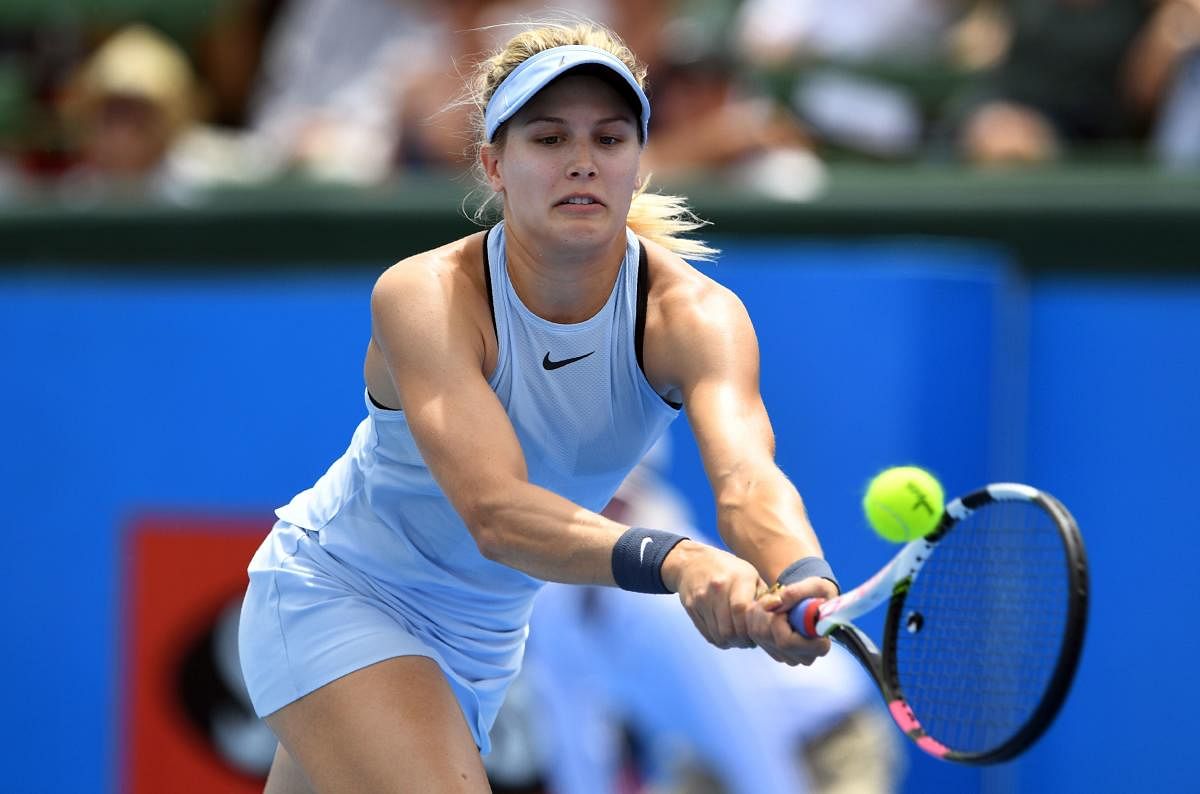 Former world number five Eugenie Bouchard testified in US District Court in Brooklyn that she screamed in pain in a locker room fall at the US Open in 2015, US media reported.