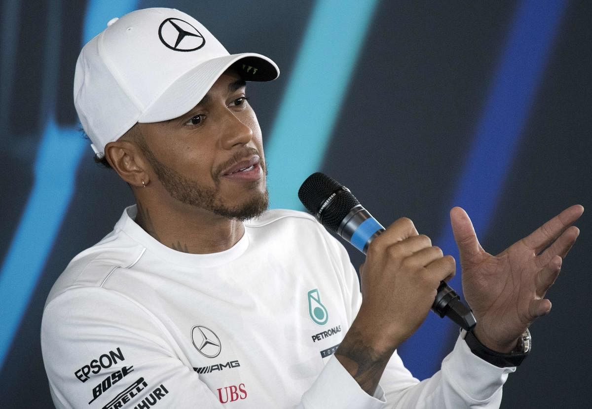 UPBEAT Ahead of a new season, champion Lewis Hamilton has said that he doesn't believe in mind games. AFP