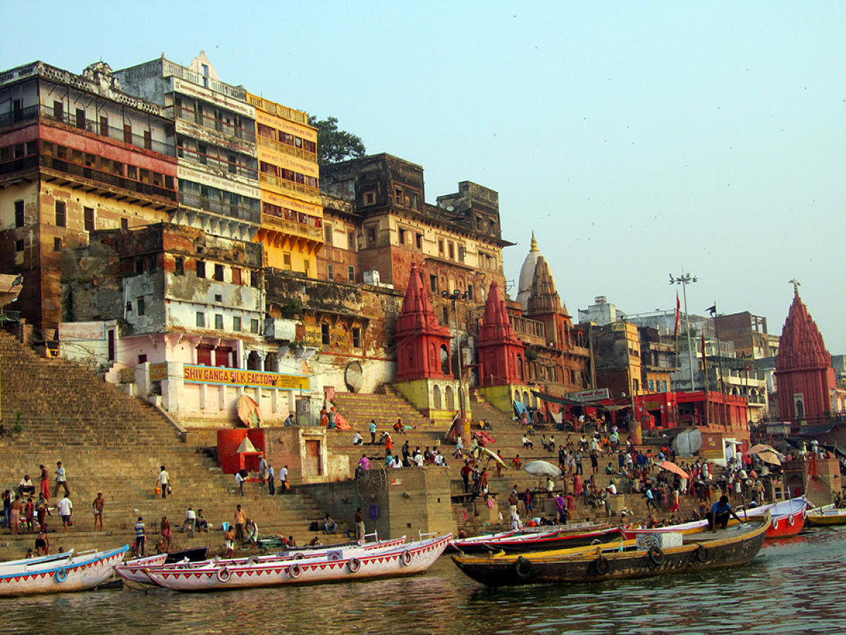 Varanasi has close to 90 ghats. Photo by author