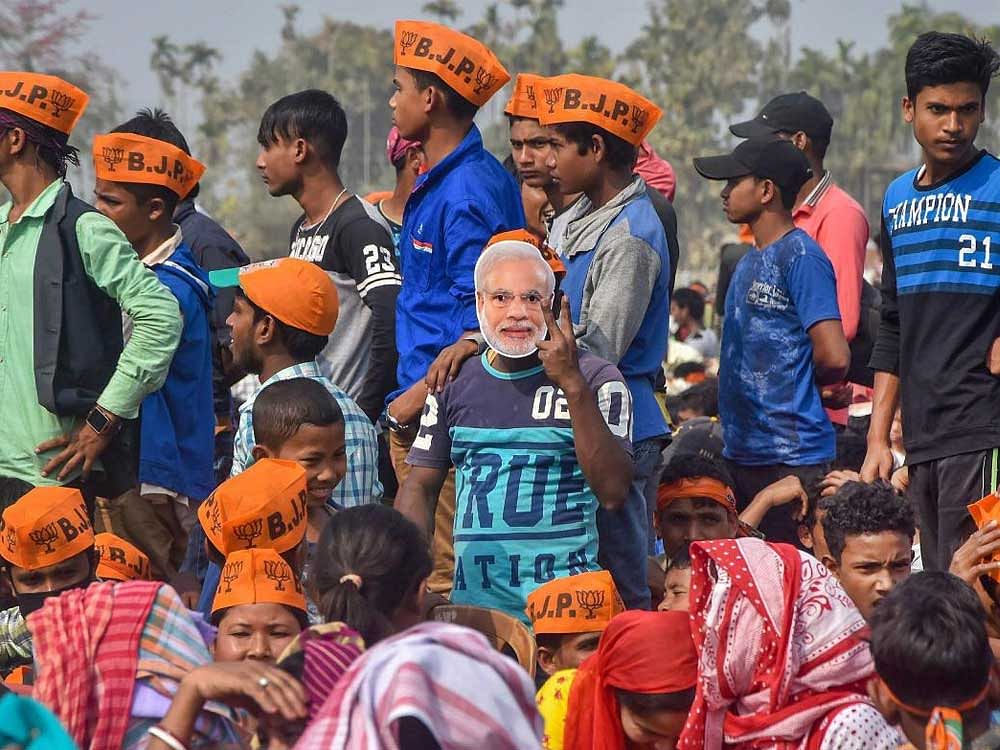 As Prime Minister Narendra Modi keeps pushing his idea of holding simultaneous polls to the Lok Sabha and state Assemblies for a wider debate, the BJP chief ministers are to discuss the proposal at a conclave on February 28. PTI file photo