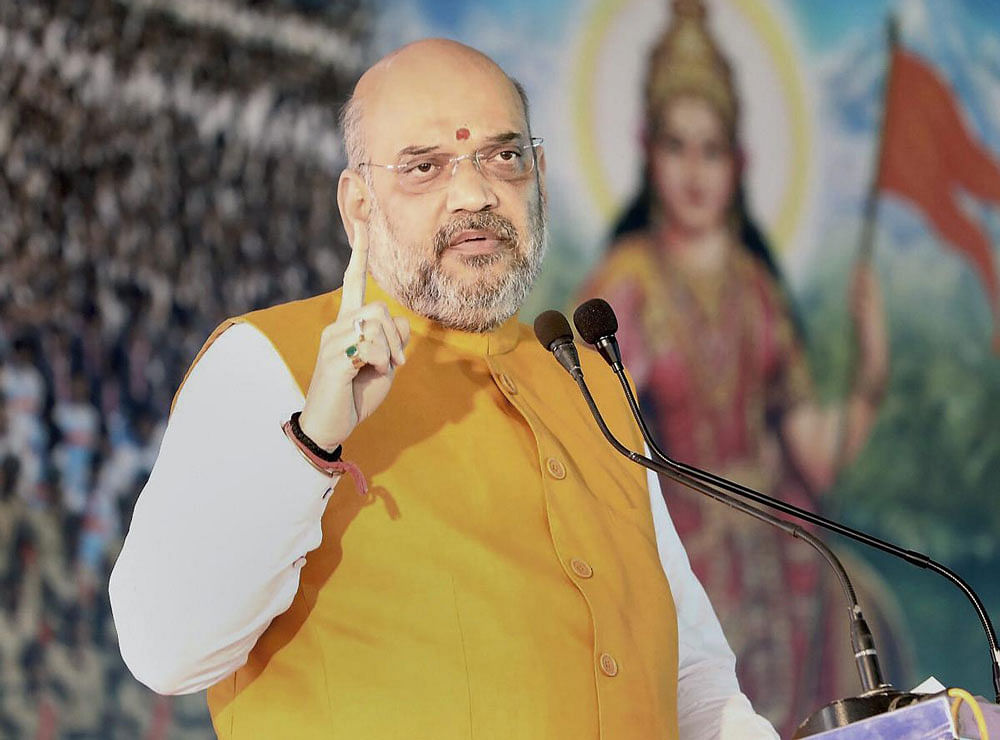 BJP national president Amit Shah, who found himself cornered when farmers threw hard questions at him, offered to publicly apologise if it was proven that the BJP-led Centre had waived loans borrowed by industrialists. PTI file photo