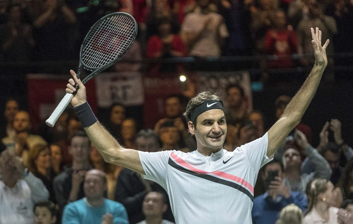 Roger Federer of Switzerland. AP/PTI photo.