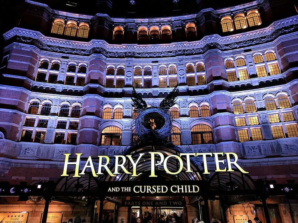 The exhibition that features Harry Potter artifacts, including original sketches by Rowling as well as illustrations by Jim Kay, are part of The British Library collections on the application. file photo