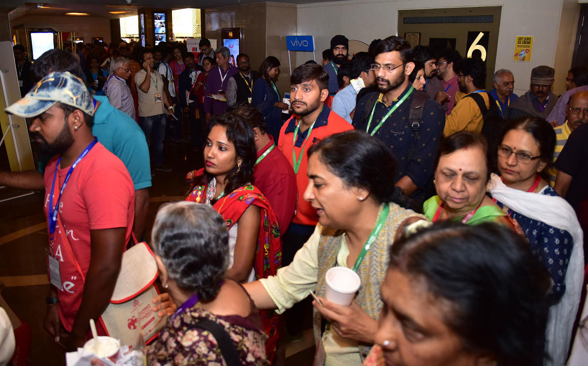 Biffes is drawing huge crowds. It is on till March 1. DH PHOTO BY B H SHIVAKUMAR