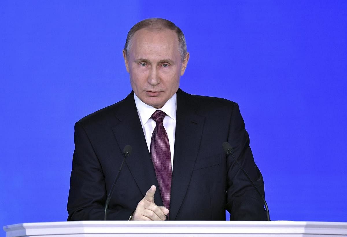 Russian President Vladimir Putin. REUTERS
