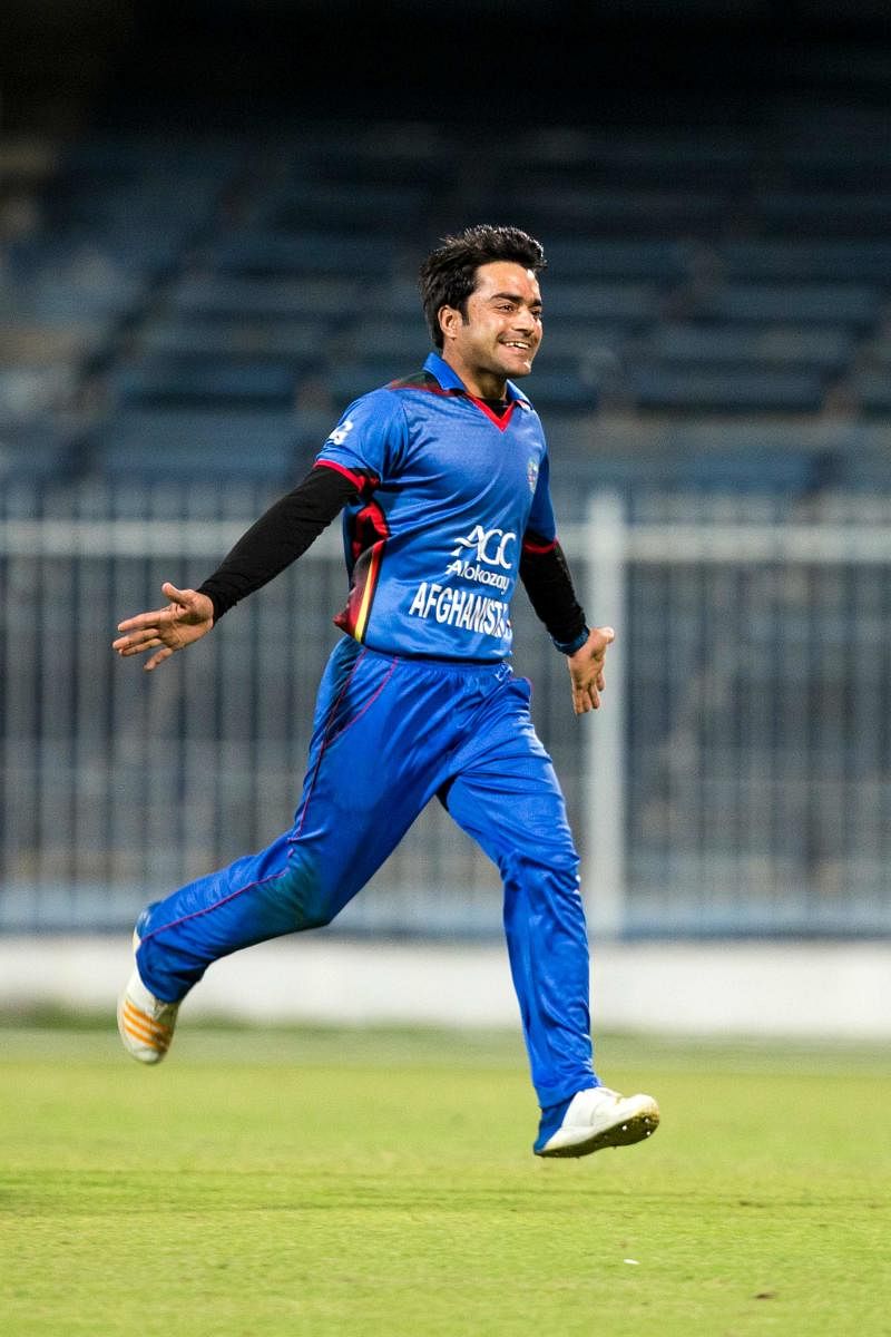 KEY MEN Afghanistan's leg-spinner Rashid Khan and West Indies' Chris Gayle will be hoping to spearhead their respective sides in the ICC World Cup qualifying tournament that kicks off on Saturday. AFP