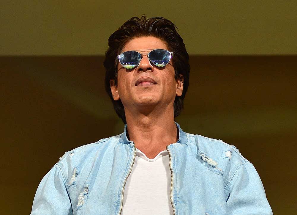SRK is currently starring in Aanand L Rao's 'Zero'. DH file photo.
