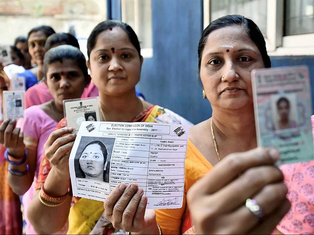 The constituencies are Byndoor, Kundapur, Udupi, Kaup and Karkala. The voters' list will also be put up at the polling booths in the district. PTI file photo for representation.