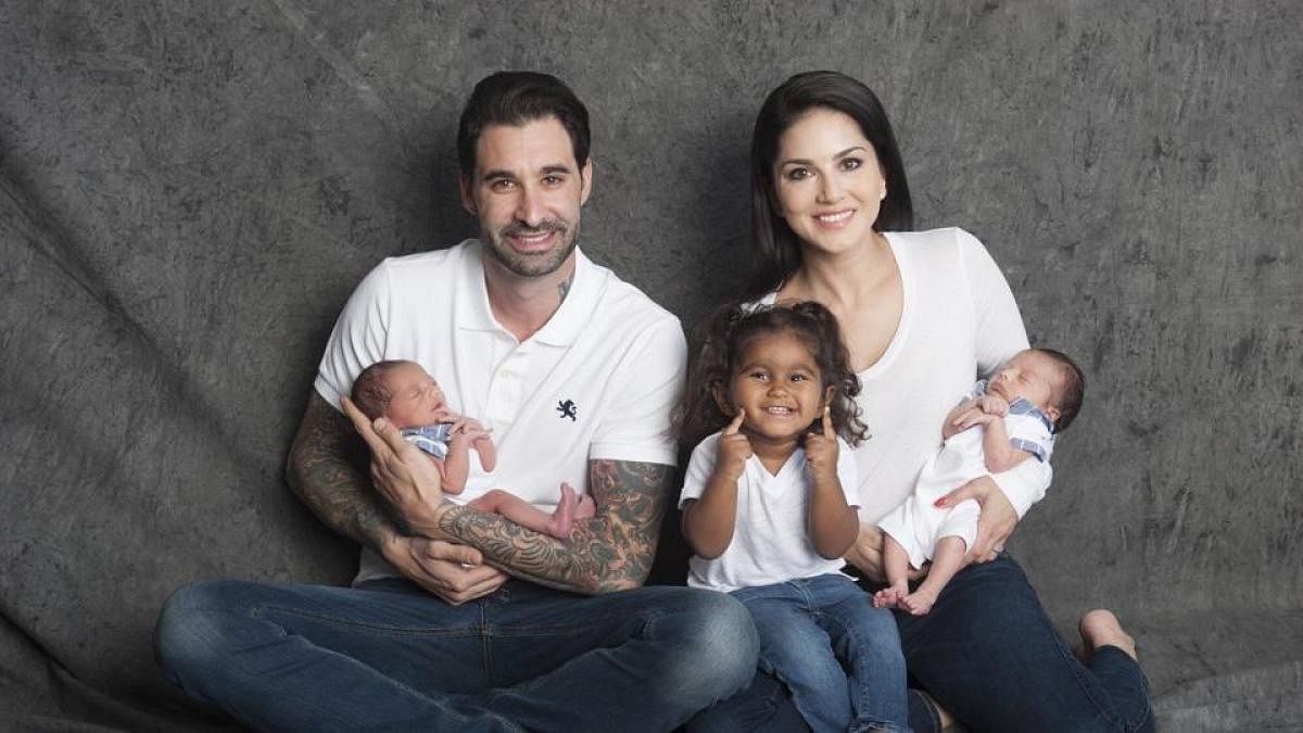 Sunny Leone, husband welcome twins via surrogacy