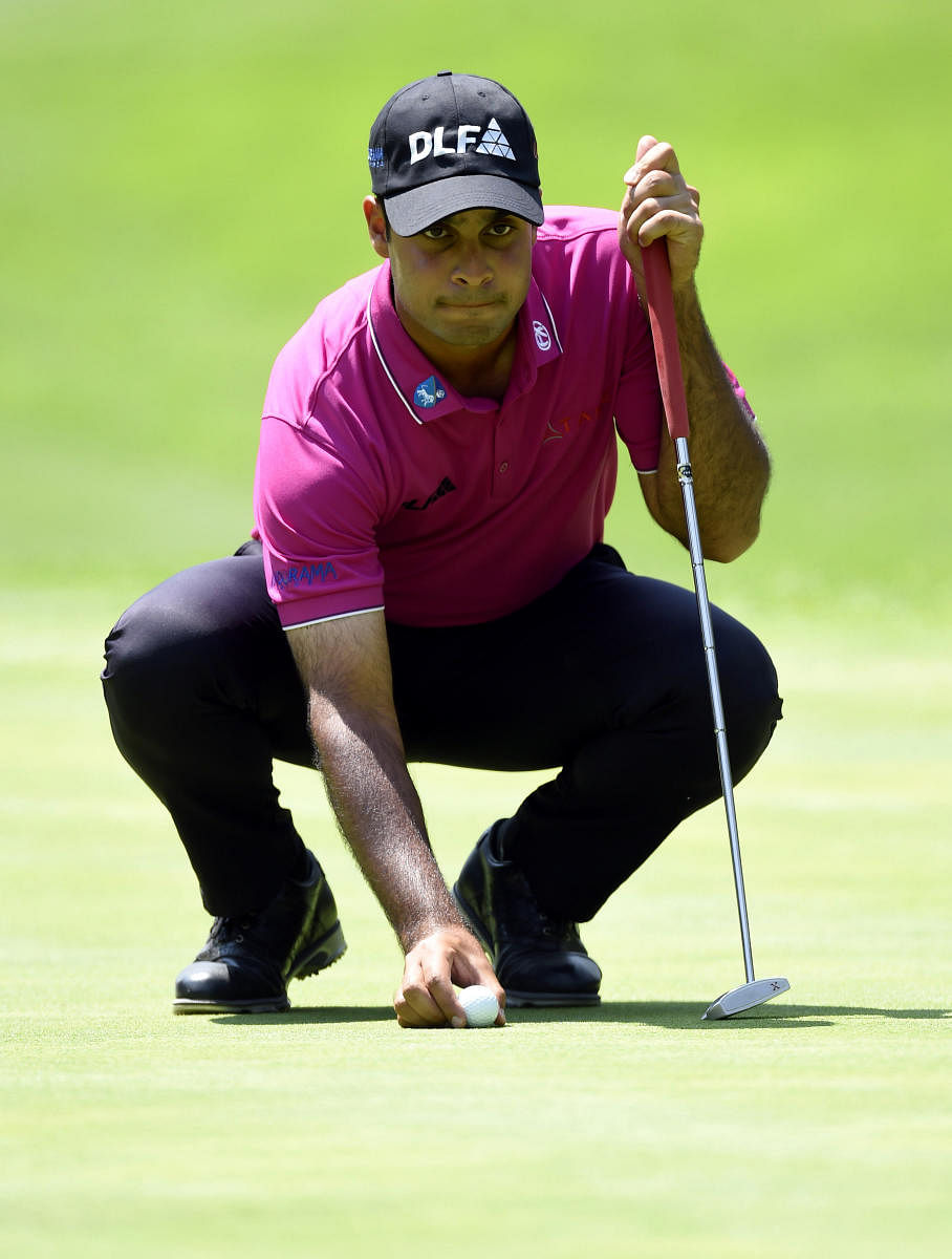 ALL SET Shubhankar Sharma, who has taken the golfing world by storm, will be looking to continue his impressive form and annex the coveted Indian Open. AFP
