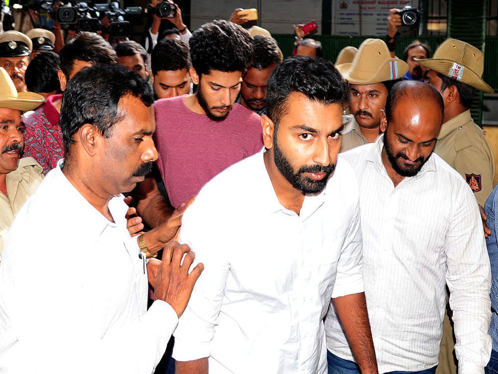 Nalapad and six of his associates brutally assaulted Vidwath L at Farzi Cafe on February 17. DH file photo.